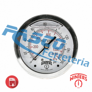 Manometro Inox Bronce (C.T)