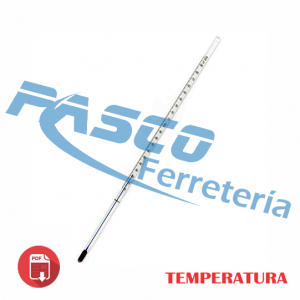 Termómetro de Vidrio